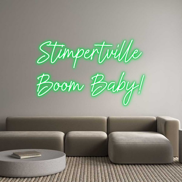 Custom Neon: Stimpertville...