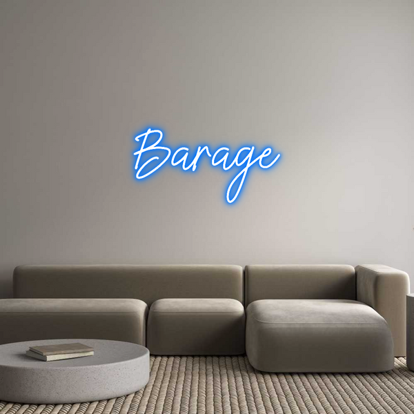 Custom Neon: Barage