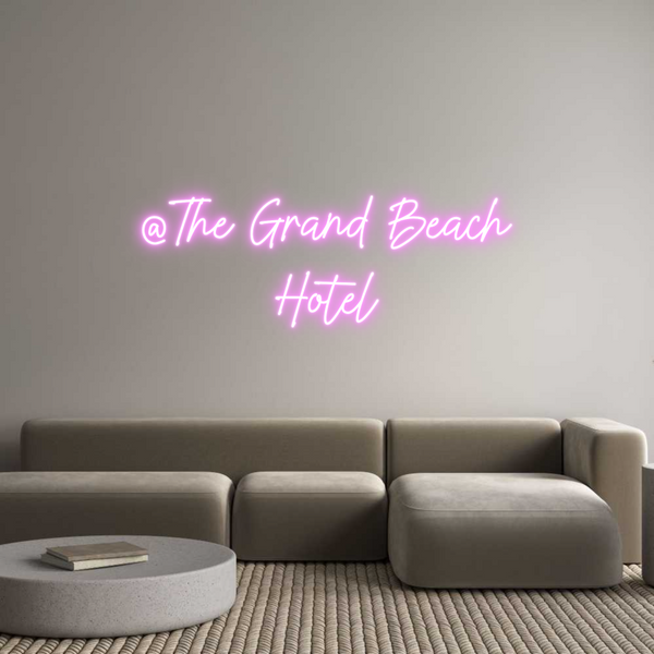 Custom Neon: @The Grand Be...