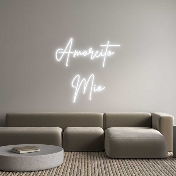 Custom Neon: Amorcito
Mio