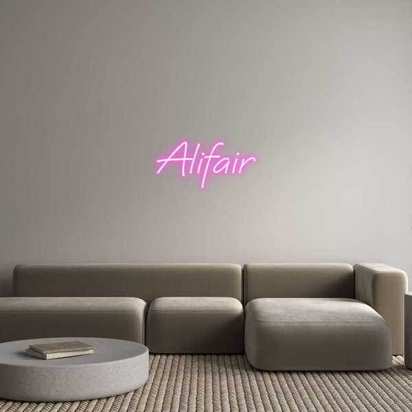 Custom Neon: Alifair