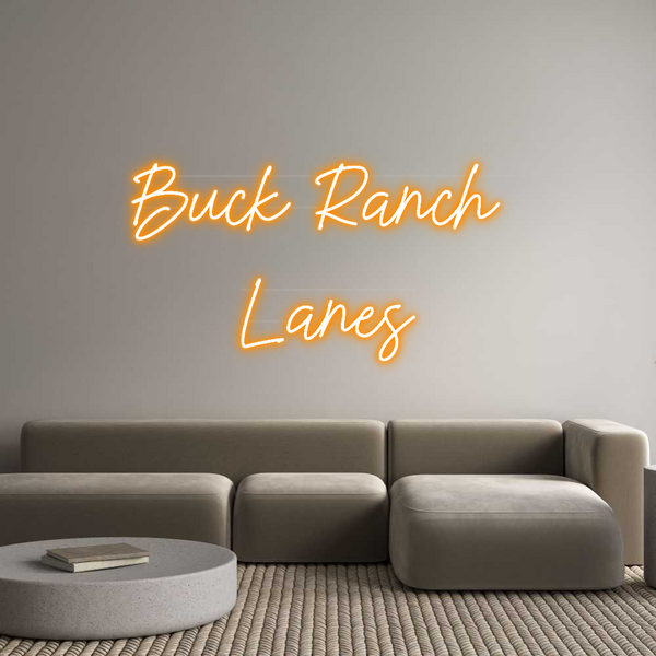 Custom Neon: Buck Ranch 
...