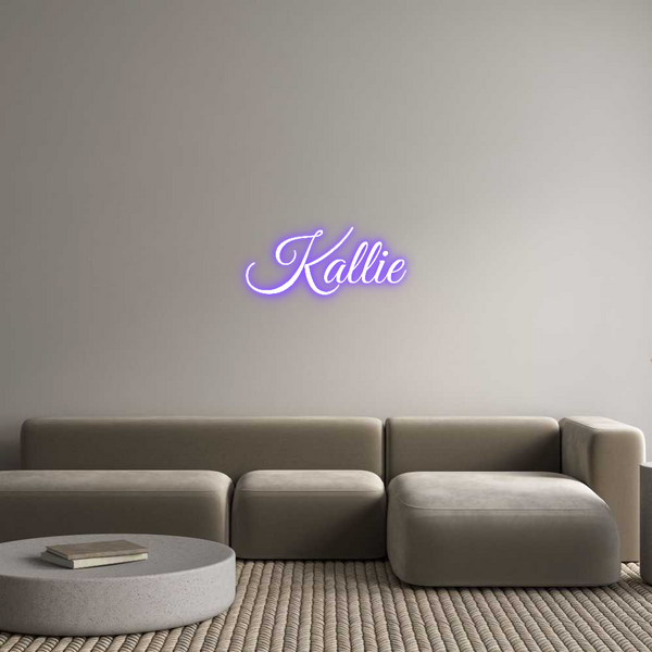 Custom Neon: Kallie