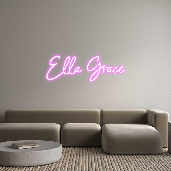 Custom Neon: Ella Grace