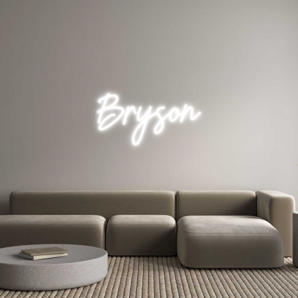 Custom Neon: Bryson