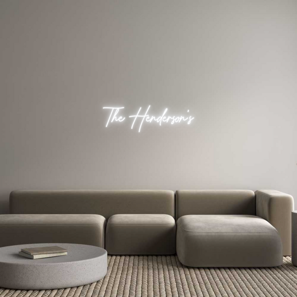 Custom Neon: The Henderson's