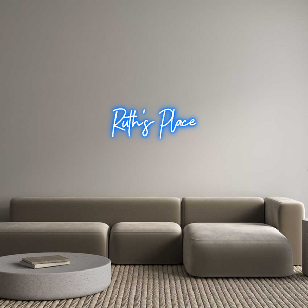 Custom Neon: Ruth's Place