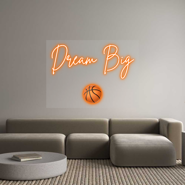 Custom Neon: Dream Big
🏀