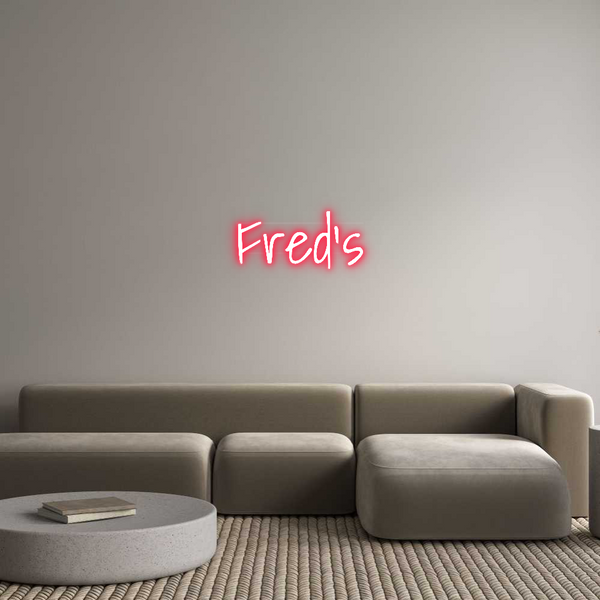 Custom Neon: Fred’s