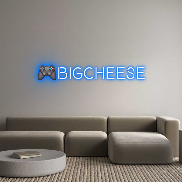 Custom Neon: 🎮BIGCHEESE