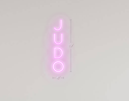 CN custom sign (JUDO)