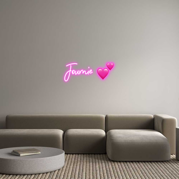 Custom Neon: Journie 💕