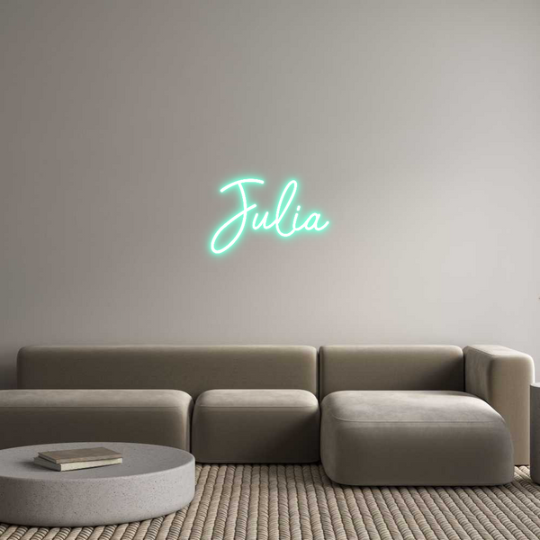 Custom Neon: Julia