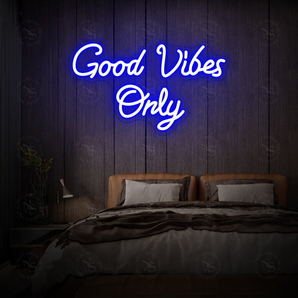 Good Vibes Only Neon Sign