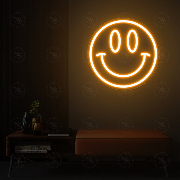 Smiley Face Neon Sign